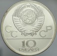 C340. ZSRR, 10 rubli 1979, Olimpiada, st 1