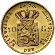 B20. Holandia, 10 guldenów 1875, Wilhelm, st 2