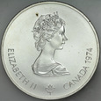 D314. Kanada, 5 dolarów 1974, Olimpiada, st 1-