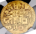 S902. Turcja, Zeri Mahbub AH1203/13 (1801), Selim III, NGC UNC