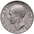 A233. Jugosławia, 20 dinarów 1938, Piotr II, st 2-