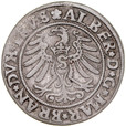 E105. Albrecht Hohenzollern 1525-1568 Grosz 1531 Królewiec, ST 3