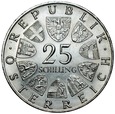 D221. Austria, 25 szylingów 1967, Maria Teresa, st 2+