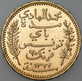 C2. Francja, 20 franków 1904A, Tunezja, st 2+