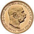 B53. Austria, 10 koron 1909, Franz Josef, st 1-