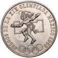 C415. Meksyk, 25 pesos 1968, Tańczący Aztek, st 1-