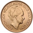 B21. Holandia, 10 guldenów 1933, Wilhelmina, st 1