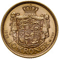 B67. Dania, 10 koron 1913, Christian X, st 2/1