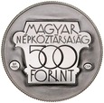 D161. Węgry, 500 forintów 1985, Forum  Kulturalne, st L