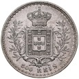 C222. Portugalia, 500 reisów 1908, Karol I, st 2-