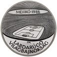 D295. Węgry, 500 forintów 1986, Meksyk 1986, Stadion  st L-