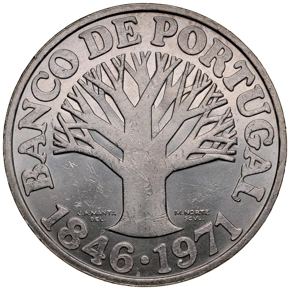 A236. Portugalia, 50 escudos 1971, Bank Portugalii, st 2+