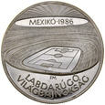 d158. Węgry, 500 forintów 1986, Meksyk 1986, Stadion  st L-