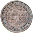 D321. Braunschweig Luneburg, Gulden, XXIII Groszy 1771, Karol, st 2