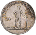D321. Braunschweig Luneburg, Gulden, XXIII Groszy 1771, Karol, st 2