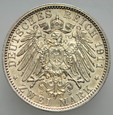 C82. Niemcy, 2 marki 1911, Bayern, st 2