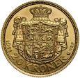 B84. Dania, 20 koron 1911, Fryderyk VIII, st 1-