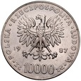 C244. PRL, 10000 złotych 1987, Jan Paweł II, st 3+