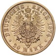 Niemcy, 20 marek 1874 B, Prusy, st 3-2