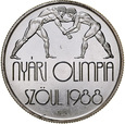 D271. Węgry, 500 forintów 1987, Seul 1988, st 1-