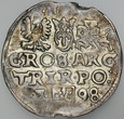 B267. Trojak koronny 1598, Zyg III, st 3
