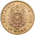 D30. Niemcy, 10 marek 1878, Bawaria, st 2