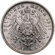 D282. Niemcy, 3 marki 1911, Bayern, st 2+