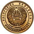 D62. Białoruś, 50 rubli 2008, Żubr, st L
