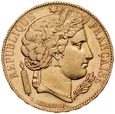 B7. Francja, 20 franków 1851 A, Republika, st 3-2