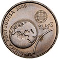 D115. Portugalia, 2,5 euro 2008,  st 1