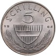 A232. Austria, 10 szylingów 1973, 5 szylingów 1965, st 1-