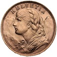 E90. Szwajcaria, 20 franków 1947, Heidi, st 1