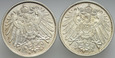 C245. Niemcy, Marka 1908 D i 1910 F, 2 szt