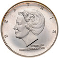 C335. Holandia, 10 guldenów 1997, Beatrix, st 1