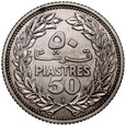 C397. Liban, 50 piastrów 1952, st 2