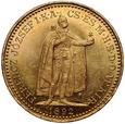 C59. Węgry, 20 koron 1892, Franz Josef, st 2+