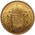 C59. Węgry, 20 koron 1892, Franz Josef, st 2+