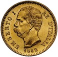 C65. Włochy, 20 lirów 1882, Umberto, st 1-