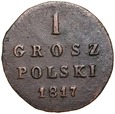 E231. Królestwo Polskie, Groszy 1817 IB, Alex I st 3