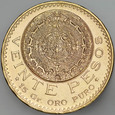 D32. Meksyk, 20 pesos 1959, st 2+