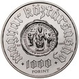 Węgry, 1000 forintów 1995, Średniowiecze, st 1