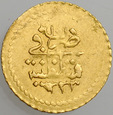 C74. Turcja, 1/4 Zeri Mahbub 1818, Mahmud II, st 3