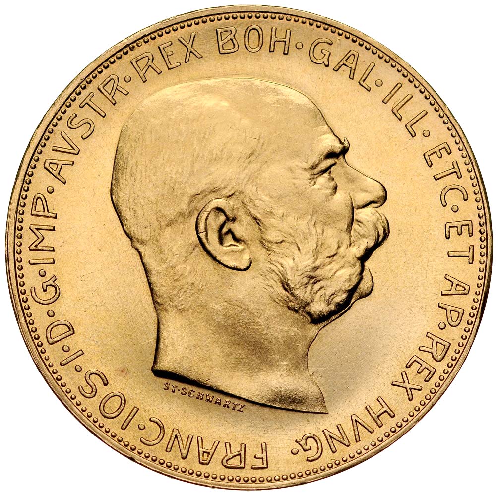 Austria, 100 koron 1915, Franz Josef, st 1- NB