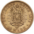 D170. Niemcy, 10 marek 1875 A, Prusy, st 3+