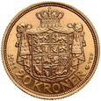 C26. Dania, 20 koron 1911, Fryderyk VIII, st 2/1-