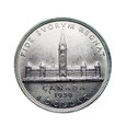 9587NS 1 Dolar 1939 rok Kanada Królewska Wizyta