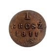 M02215 1 Grosz 1811 rok (IS) Księstwo Warszawskie