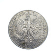 M00140 10 Złotych 1933 rok Polska Głowa kobiety