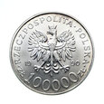 M03378 100000 Złotych 1990 rok Polska Solidarność A