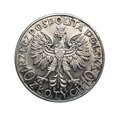 M03566 10 Złotych 1932 rok (b.z) Polska Głowa kobiety